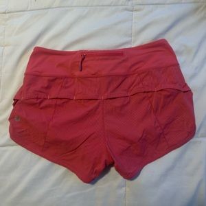 lululemon speed shorts